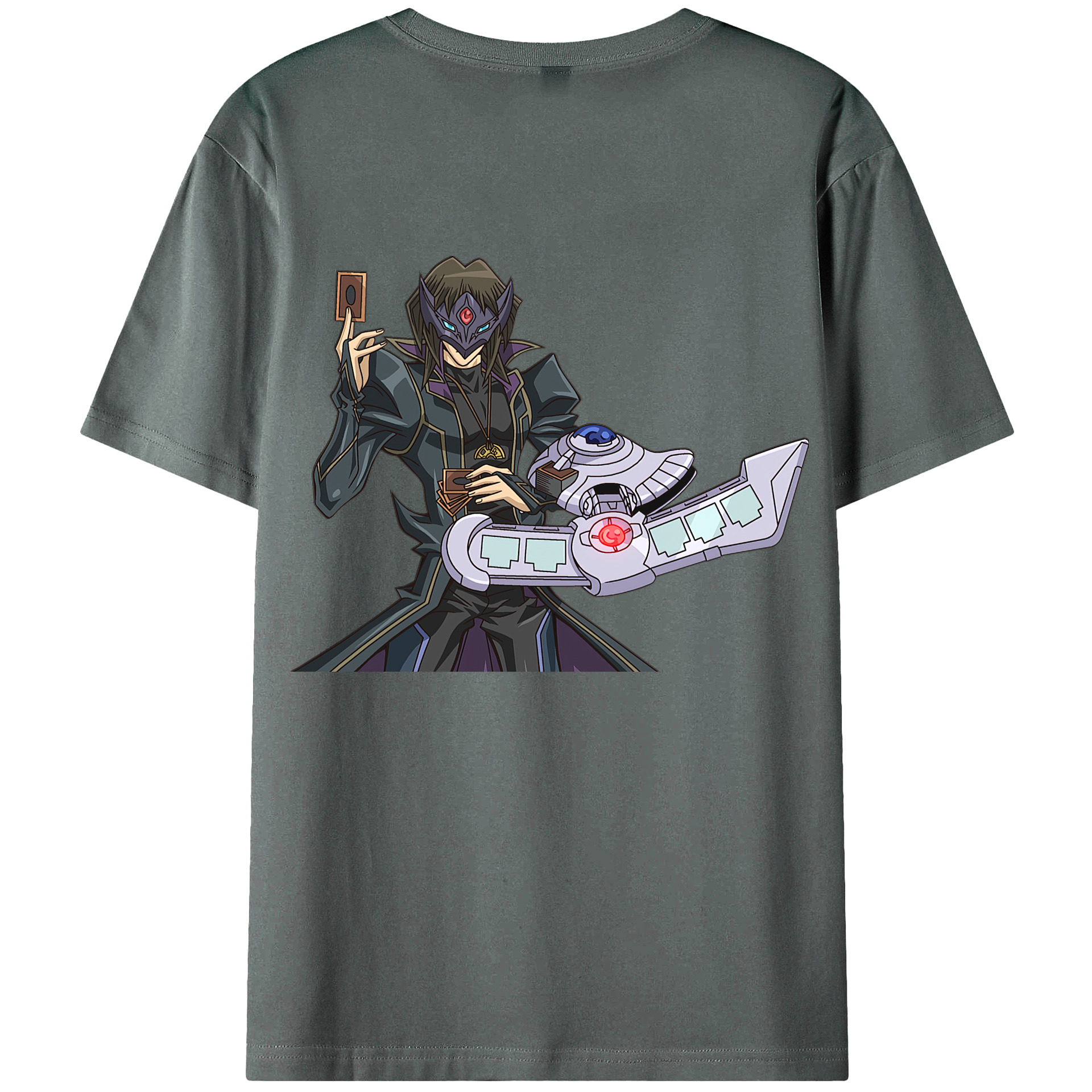 （画像用） 遊☆戯☆王 Yu-Gi-Oh! 綿100％半袖Tシャツ（背面プリント）
